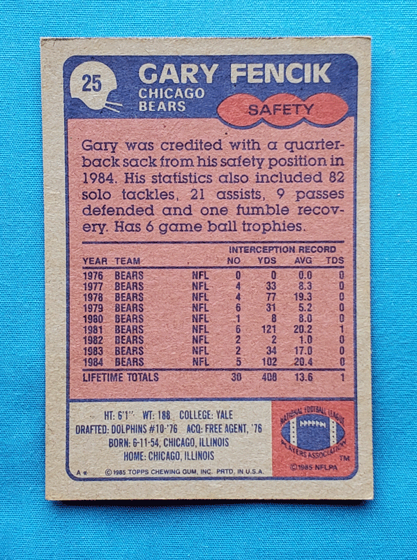 Gary Fencik