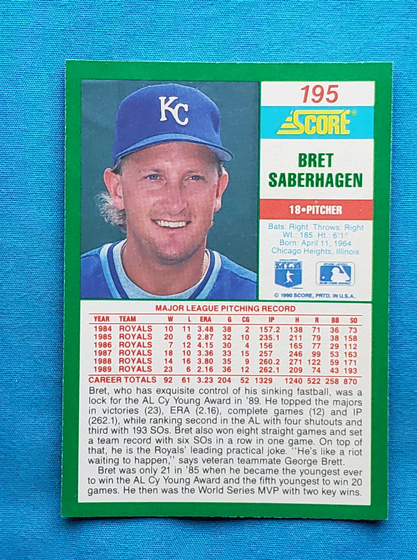 Bret Saberhagen