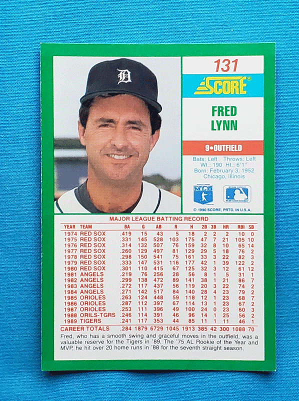 Fred Lynn
