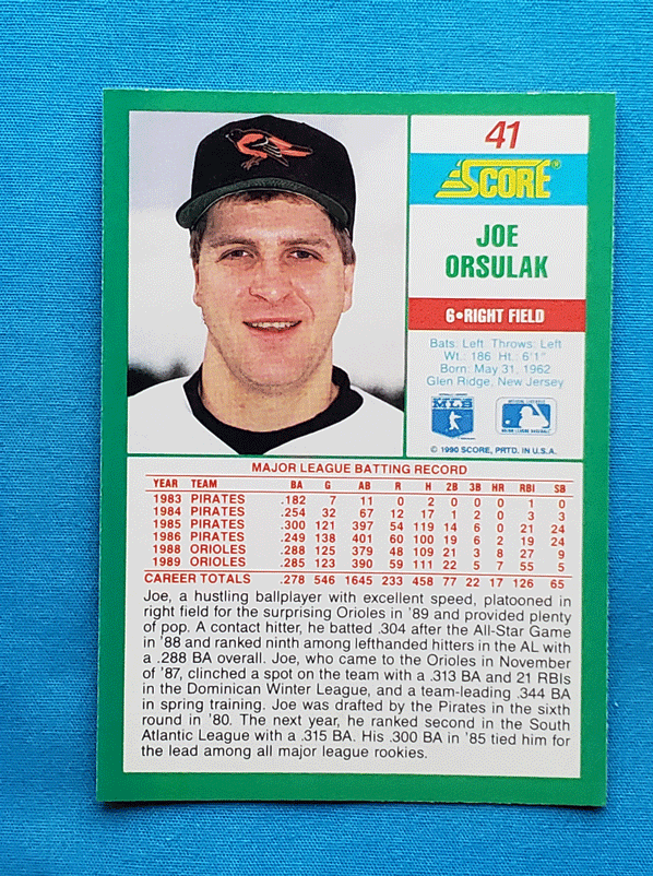 Joe Orsulak