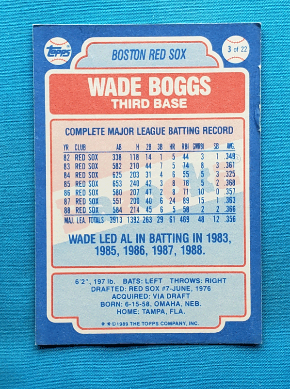 Wade Boggs