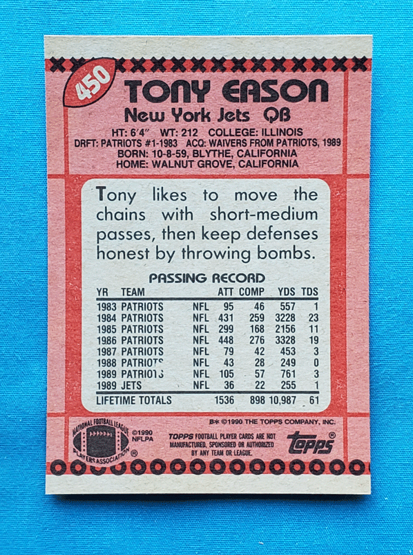 Tony Eason