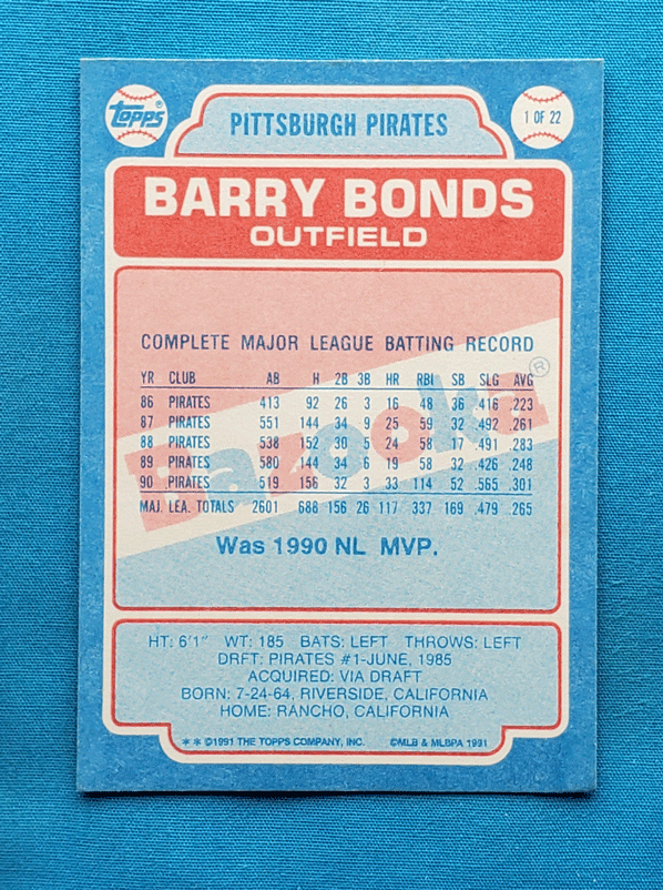 Barry Bonds